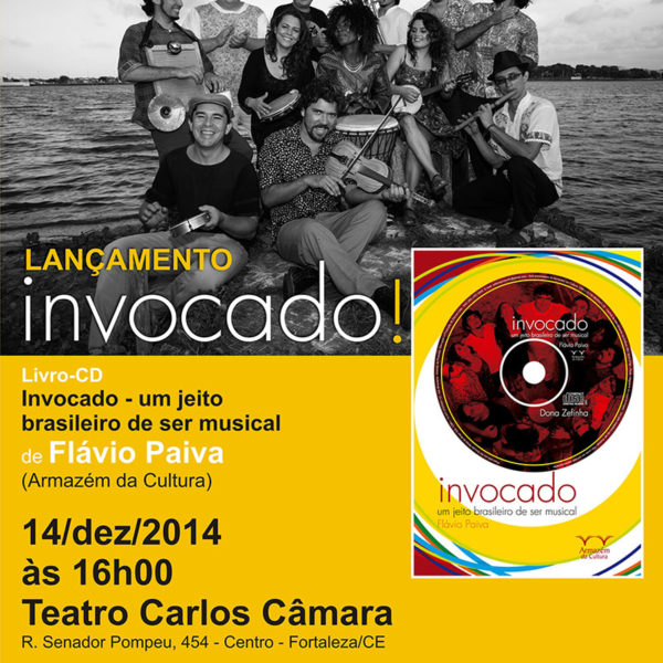 Lançamento do livro-cd “Invocado”